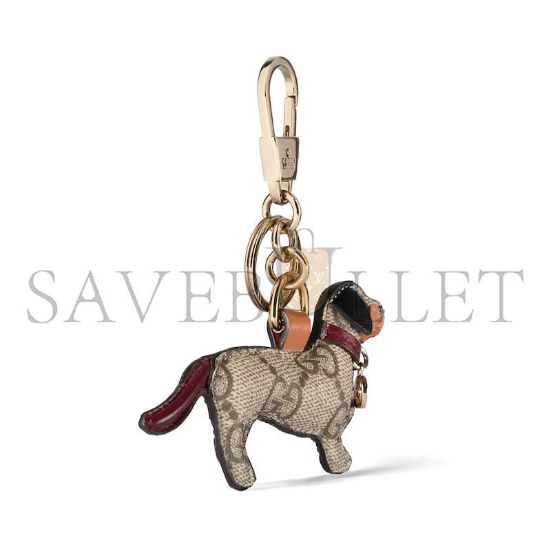 GUCCI DOG-SHAPED BAG CHARM 821812 GUCCI DOG-SHAPED BAG CHARM 821812